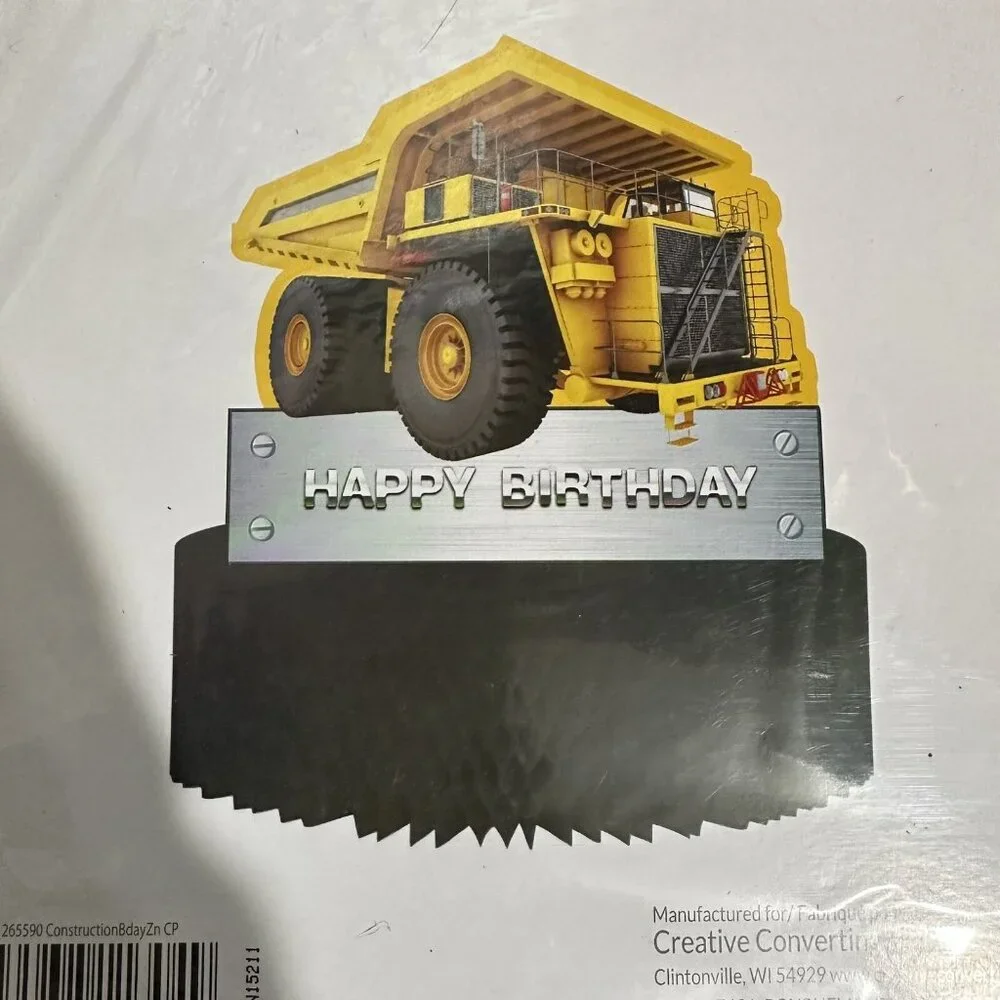 Decor dump truck